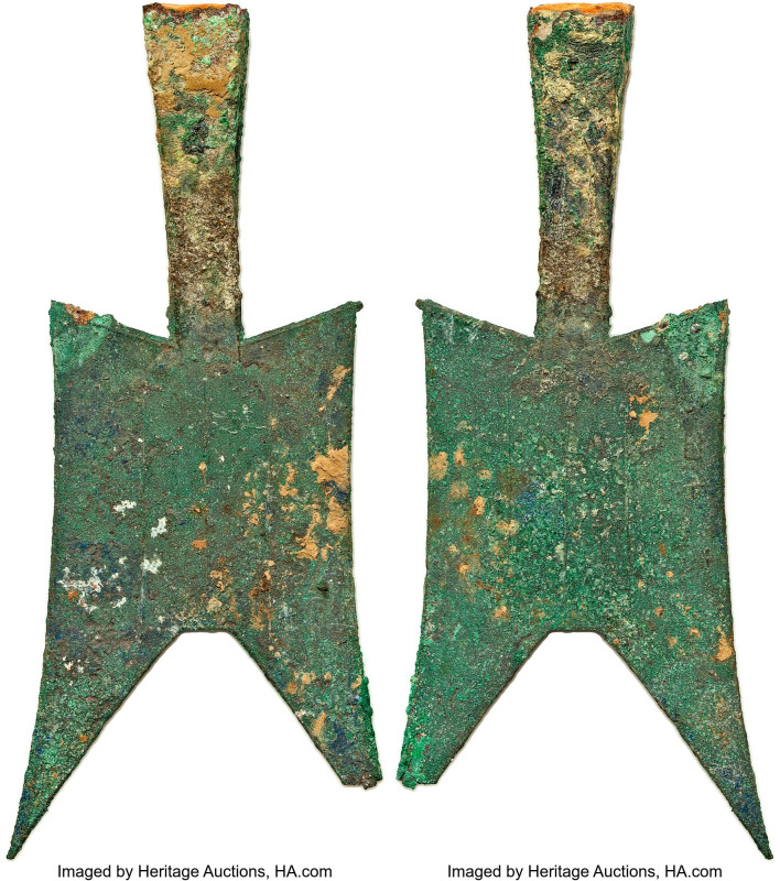 Warring States. State of Jin "Hollow Handle" Spade Money ND (500-400 BC) Certifi...