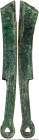 Warring States Period. State of Qi "Ming" Knife Money ND (284-279 BC) Certified 78(05) by Gong Bo Grading, Hartill-4.46. HID09801242017 © 2024 Heritag...