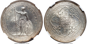 Edward VII Trade Dollar 1907-B MS64 NGC, Bombay mint, KM-T5. HID09801242017 © 2024 Heritage Auctions | All Rights Reserved