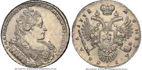 Anna Rouble 1732/1 AU Details (Cleaned) NGC, Kadashevsky mint, KM192.1, Dav-1670. From the L. William Libbert Collection HID09801242017 © 2024 Heritag...