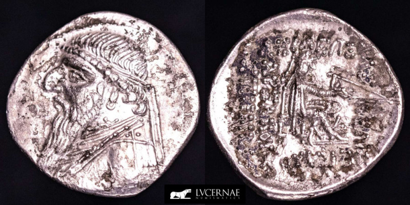 Parthian Kings. Mithradates II. (123-88 B.C.).
Silver Drachm (4.01 g. 21 mm.)....