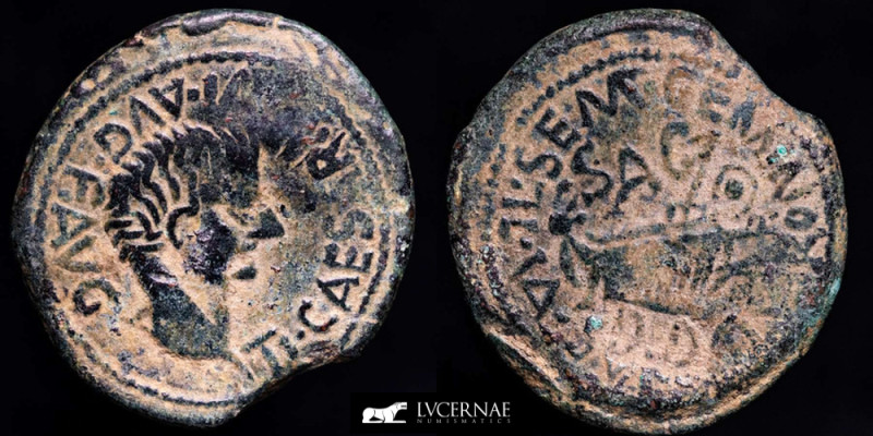 Roman Hispania

ANCIENT HISPANIA. ARSE-SAGUNTUM. Tiberius. As (13,73 g. 29 mm.)
...