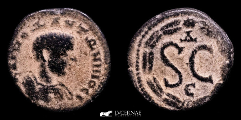 Roman Empire (Provincial) Diadumenian, 218 AD. Seleucis and Pieria. Antioch. Bro...