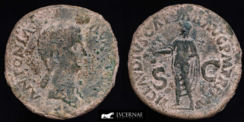 Roman empire - Antonia, bronze dupondius. (12,04 g., 28 mm.) Rome 42 A.D.

ANT...