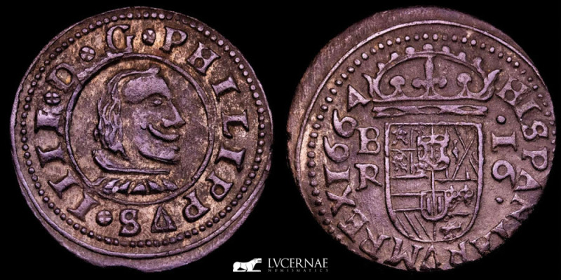 Spain - Felipe IV (1621-1665)

16 maravedís billon coin (4,67 g. 25 mm.). Mint...