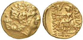 REGNO DELLA TRACIA Lisimaco (323-281 a.C.) Statere postumo (?) - Testa diademata di Alessandro III a d. - R/ Atena seduta a s. - Müller 501 AU (g 8,31...