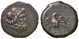 Acilia - Semisse (54 a.C.) Testa di Giove a d. - R/ Aquila di fronte - B. 10 AE (g 8,14)

BB+