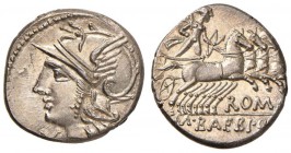 Baebia - M. Baebius - Denario (137 a.C.) Testa di Roma a s. - R/ Apollo su quadriga a d. - B. 12; Cr. 236/1 AG (g 4,00) Bel metallo brillante

FDC