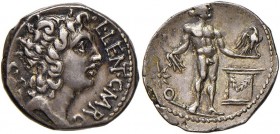Cornelia - L. Cornelius Lentulus e C. Claudius Marcellus - Denario (49 a.C.) Testa di Giove a d. - R/ Giove stante di fronte con aquila e fulmini - B....