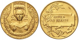 BRASILE Medaglia premio 1890 dell’Istituto Nazionale di Musica a Rio de Janeiro in Brasile - AU (g 22,52 - Ø 32 mm)

SPL