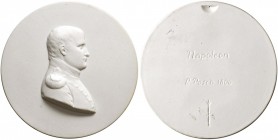 MEDAGLIE NAPOLEONICHE Gesso raffigurante Napoleone - Scritta al verso 2. Posch 1806 (Ø 81 mm)

FDC