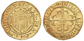 CAGLIARI Filippo V (1700-1719) Scudo d’oro 1703 - MIR 93/3 AU (g 3,21)

qFDC