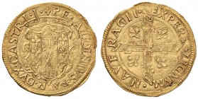 CASTRO Pier Luigi Farnese (1545-1547) Scudo d’oro - CNI 1/13 AU (g 3,36) RR 

qSPL
