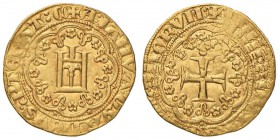 GENOVA Simon Boccanegra (doge I, 1339-1344) Genovino - MIR 28 AU (g 3,49) Ribattuto al R/

BB+