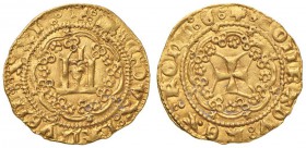 GENOVA Tommaso di Campofregoso (doge XXI, 1436-1442) Ducato - MIR 76 (indicato R/4) AU (g 3,53) RRR

SPL+