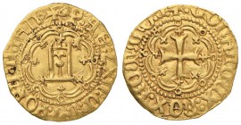 GENOVA Prospero Adorno (governatore con XII capitani, 1478) Ducato - MIR 118 (indicato R/4) AU (g 3,50) RRRR 

BB+