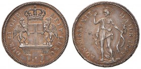 GENOVA Dogi Biennali (1528-1797) Lira 1794 - MIR 324a AG (g 4,08) Bella patina sui fondi lucenti 

SPL+