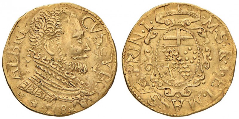 MASSA DI LUNIGIANA Alberico Cybo Malaspina (1559-1623) Doppia 1588 - Bellesia p....