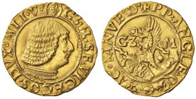 MILANO Galeazzo Maria Sforza (1468-1476) Ducato - MIR 200/6; Crippa 5 AU (g 3,46) R Piccole screpolature al D/

SPL/SPL+