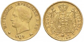 MILANO Napoleone (1805-1814) 20 Lire 1814 Puntali sagomati, 1 su 0 - Gig. 93a AU (g 6,41) Colpetti al bordo

BB+/qSPL