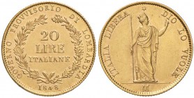 MILANO Governo provvisorio (1848) 20 Lire 1848 - Pag. 212 AU (g 6,45) RR

SPL