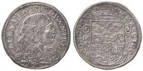 MIRANDOLA Alessandro II (1637-1691) Lira 1669 - MIR 594 AG (g 7,00)

BB