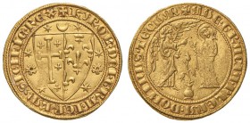 NAPOLI Carlo I d’Angiò (1266-1285) Saluto d’oro - MIR 18 AU (g 4,40)

SPL+/SPL