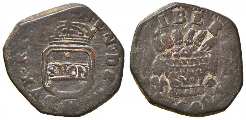 NAPOLI Repubblica napoletana (1647-1648) Grano 1648 - MIR 283 CU (g 5,56)

BB+...