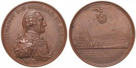 NAPOLI Ferdinando IV (1799-1805) Medaglia 1799 il re ristabilito sul trono - opus: Kukler - D’Auria 61 AE (g 59,90 - Ø 48 mm)

FDC