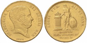 NAPOLI Francesco I (1825-1830) 30 Ducati 1826 - Magliocca 463 AU (g 37,81) R Leggermente lucidato ma ancora un bell’esemplare 

SPL