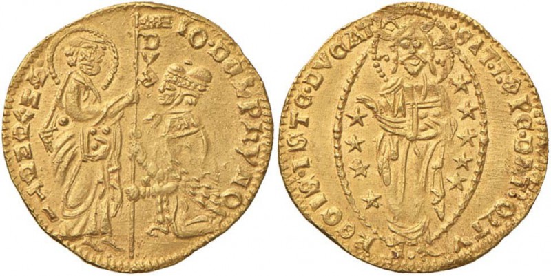 VENEZIA Giovanni Dolfin (1356-1361) Ducato - Pa. 1 AU (g 3,55)

SPL/qFDC