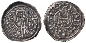 Giovanni IX (898-900) e Lamberto (898-900) Denaro - Munt. 1 AG (g 1,47) RR

SPL