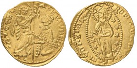 Senato Romano (1257-1270) Ducato senza stella - MIR 177/6 AU (g 3,54) RRR

BB+