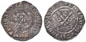 Eugenio IV (1431-1447) Grosso I tipo - Munt. 8 AG (g 3,77) 

BB+
