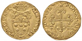 Clemente VII (1523-1534) Bologna - Scudo d’oro con armetta Cybo - Munt. 104 AU (g 3,35) R Dall’asta NAC 90, lotto 642 

SPL+