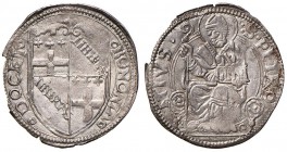 Clemente VII (1523-1534) Bologna - Grosso - Munt. 30 AG (g 1,40) Conservazione eccezionale per questo tipo di moneta, comune ma che si ritrova di soli...