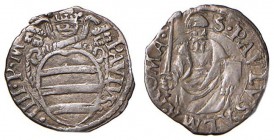 Paolo IV (1555-1559) Baiocco - Munt. 22 AG (g 0,47) 

qBB