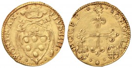 Pio IV (1559-1565) Bologna - Scudo d’oro con armetta Cesi - Munt. 67 AU (g 3,19) RR

SPL+