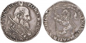 Pio V (1566-1572) Bologna - Bianco - Munt. 49 AG (g 4,85) Colpo al bordo

BB
