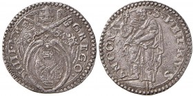 Gregorio XIII (1572-1585) Ancona - Giulio - Munt. 312 AG (g 3,12) RRR Poroso

BB+
