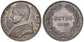 Gregorio XVI (1831-1846) Bologna - Scudo 1835 A. V - Nomisma 186 AG (g 26,85)

SPL