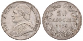 Pio IX (1846-1878) 20 Baiocchi 1864 A. XVIII - Nomisma 465 AG (g 5,71)

qFDC/FDC