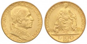Pio XII (1939-1958) 100 Lire 1944 A. VI - Nomisma 720 AU (g 5,21) RR 

FDC