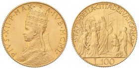 Pio XII (1939-1958) 100 Lire 1950 Giubileo - Nomisma 726 AU (g 5,20)

FDC