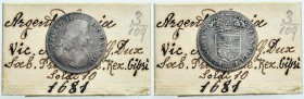SAVOIA Vittorio Amedeo II (1717-1730) 10 Soldi 1710 - MIR 867a AG (g 3,00) RR Con cartellino di vecchia raccolta

MB+/qBB