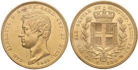 Carlo Alberto (1831-1849) 100 Lire 1832 G - Nomisma 622 AU Sigillato SPL/FDC da Matteo Cavedoni

SPL/FDC