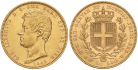 Carlo Alberto (1831-1849) 100 Lire 1842 T - Nomisma 633 AU RR

qSPL/SPL