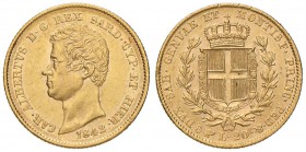 Carlo Alberto (1831-1849) 20 Lire 1842 T - Nomisma 656 AU R 

qSPL/SPL