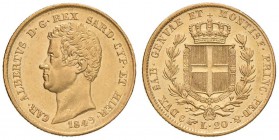 Carlo Alberto (1831-1849) 20 Lire 1849 T - Nomisma 666 AU

SPL+/qFDC