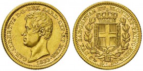 Carlo Alberto (1831-1849) 10 Lire 1833 G - Nomisma 667; Pag. 211 AU RR 

qSPL